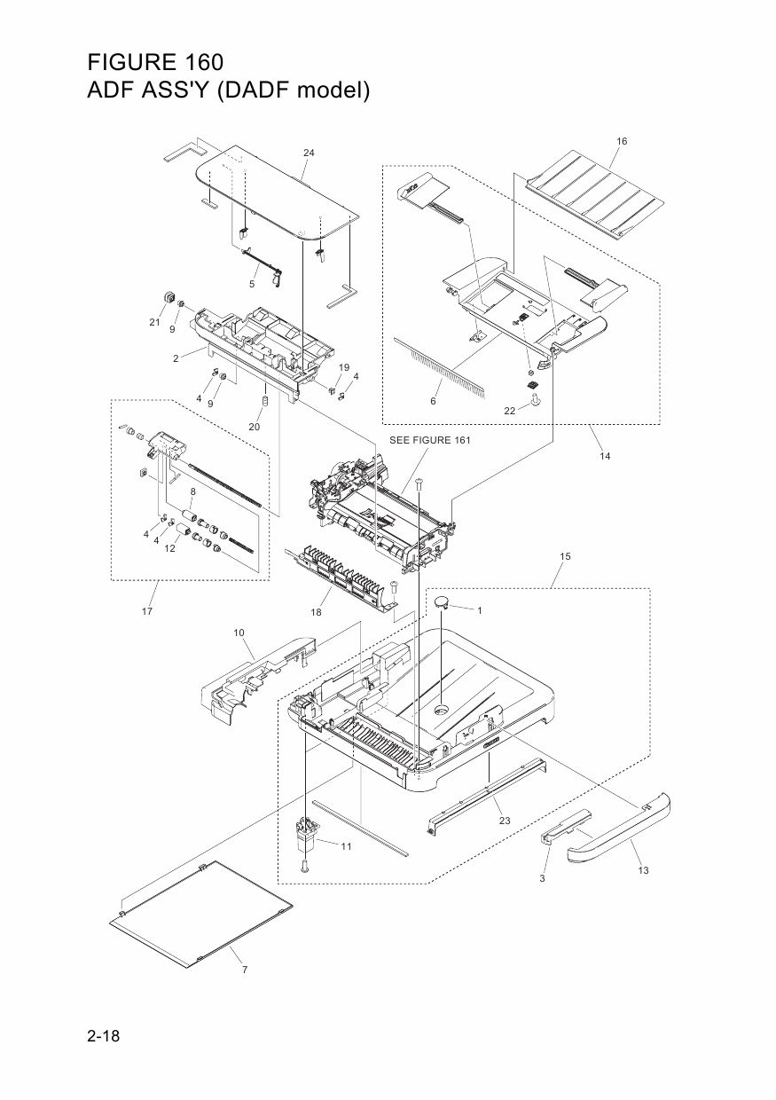 Canon imageCLASS MF-200 212w 216n 222dw 224dw 226dn 227dw MF229dw Parts Catalog Manual-5